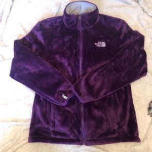 Purple fleece Northface jacket